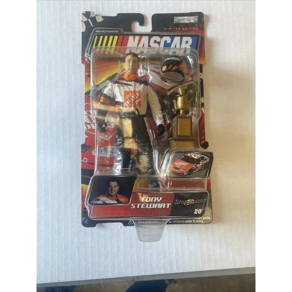 Tony Stewart memorabilia nascar Bundle, Home Depot #20 Hot wheels, Night Light